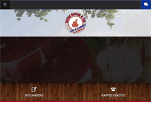 Tablet Screenshot of boucherie-sovian.com